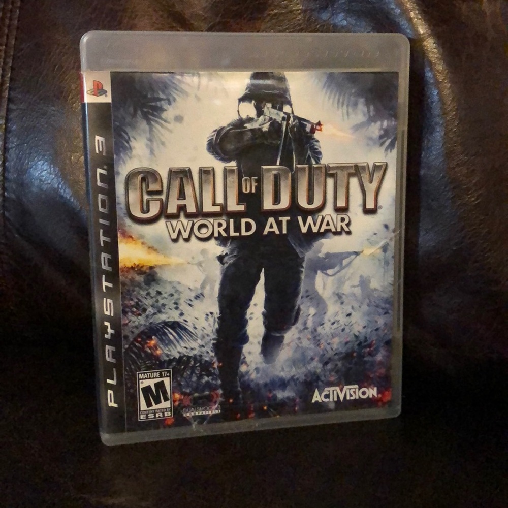 PS3 Video Game Call Of Duty World At War